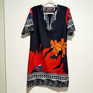 Sweet Sinnamon Floral Sheath Dress Size Medium